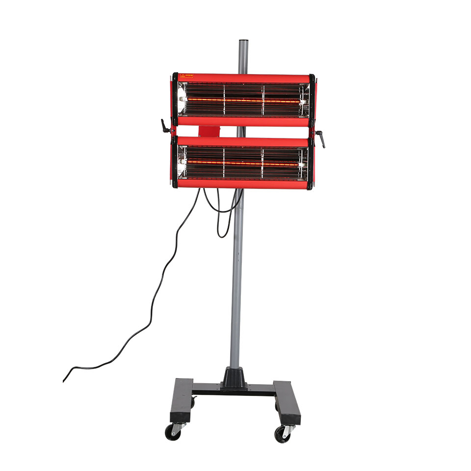2x1000w Baking Infrared Paint Curing Lamp